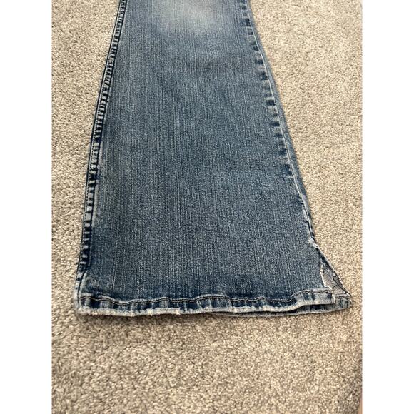 Vintage Silver Jeans Mens Size 30/35 Blue Denim Y2K Matrix Bootcut Medium Wash - Picture 2 of 12